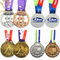 Παλαιά μετάλλια πρωταθλήματος τροπαίων μετάλλων με την κορδέλλα